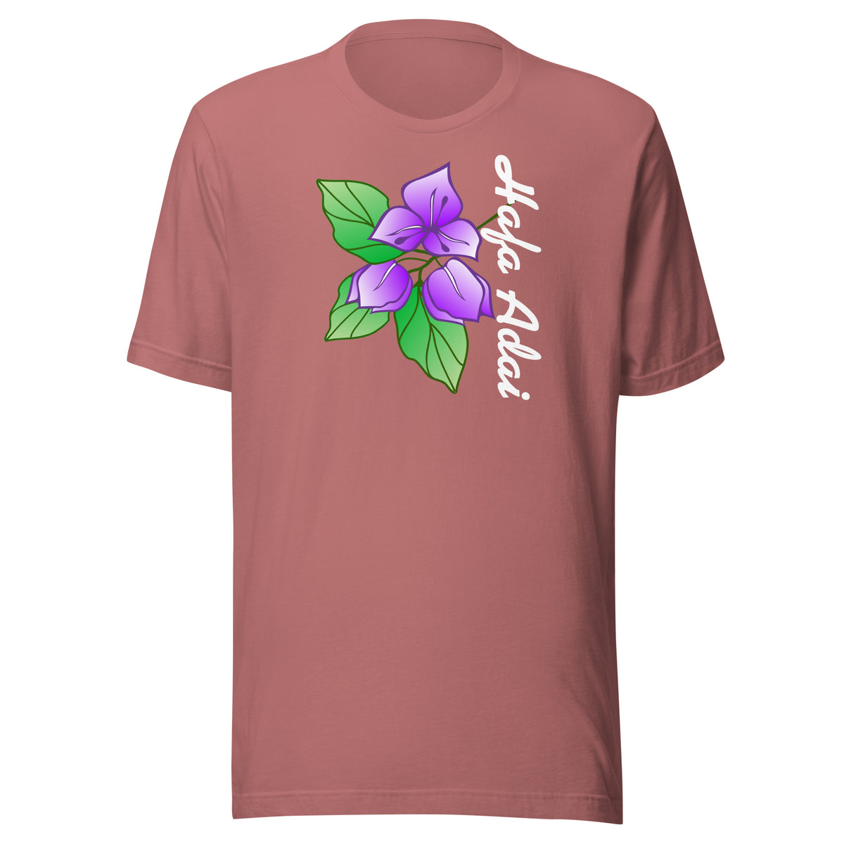 Bougainvillea Hafa Adai island pride T-Shirt mockup by JAN Creations