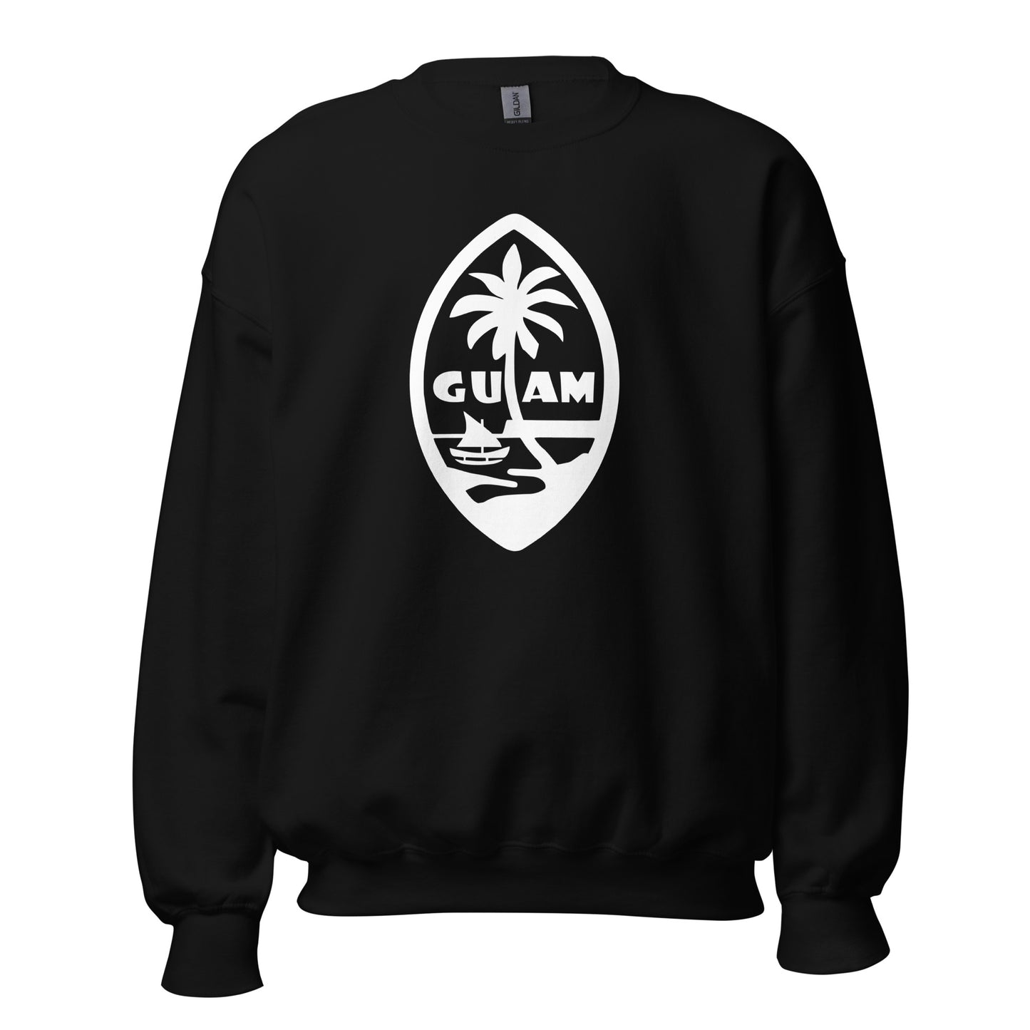 Guam Island Roots Unisex Crewneck Sweatshirt product mockup by JAN Creations