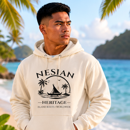 Nesian Heritage Coastal Pullover Hoodie