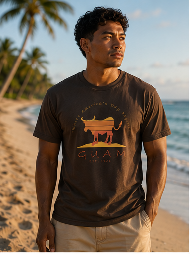 Carabao Guam Shirt  | Island Roots Graphic Tee