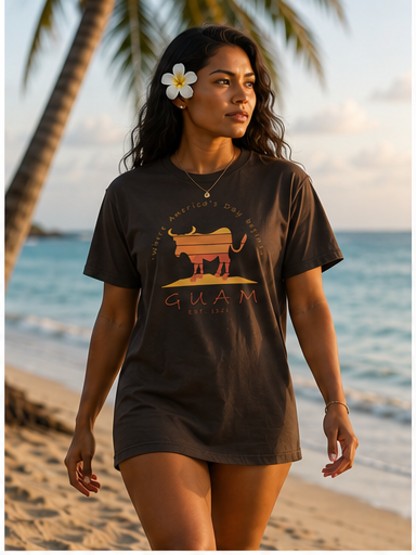 Carabao Guam Shirt  | Island Roots Graphic Tee