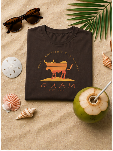 Carabao Guam Shirt  | Island Roots Graphic Tee