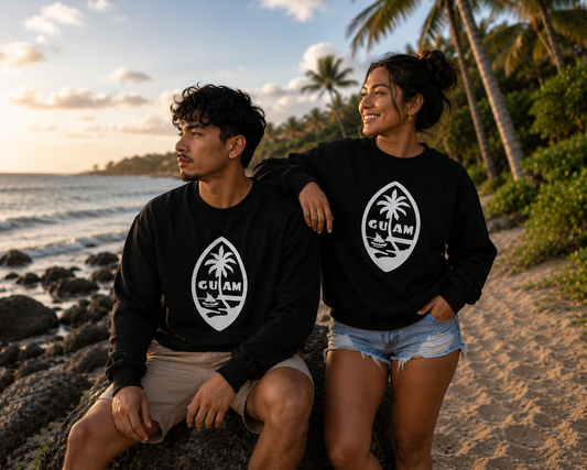 Guam Island Roots Crewneck Sweatshirt