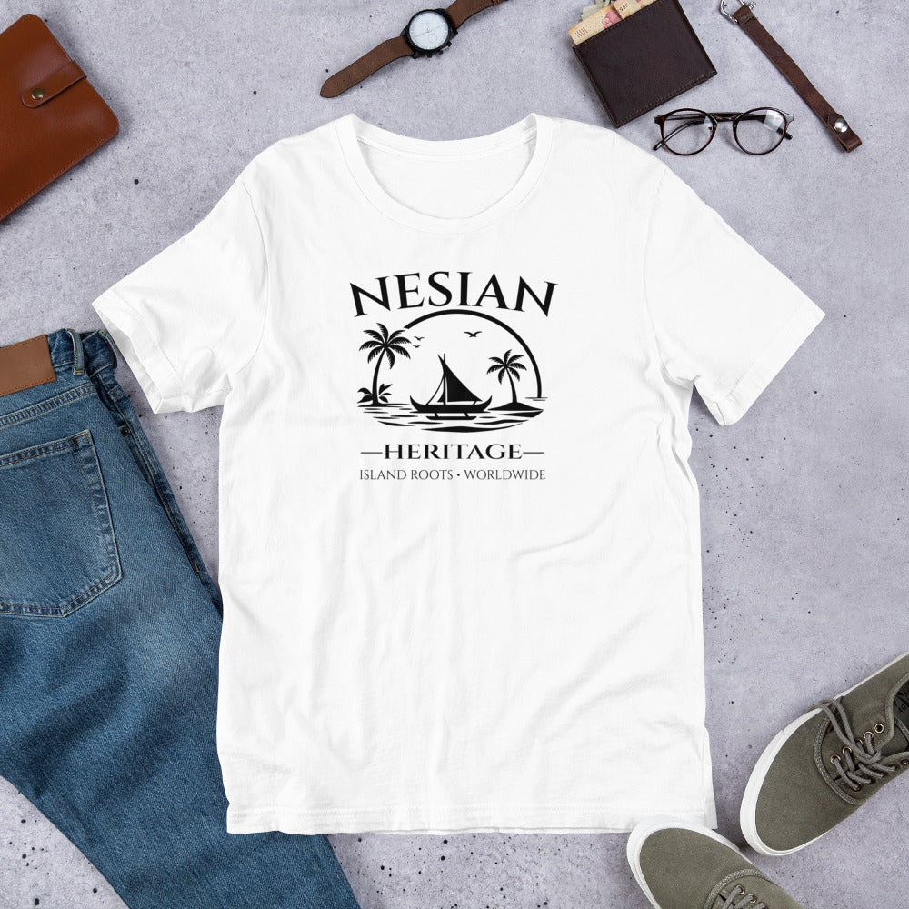 White Nesian Heritage Premium T-Shirt product mockup by JAN Creations