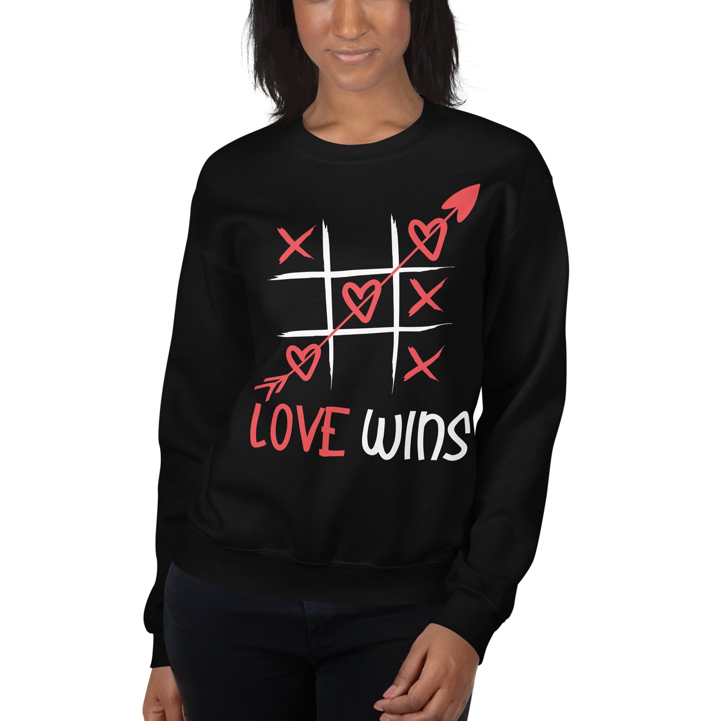 Unisex Sweatshirt - Love Wins