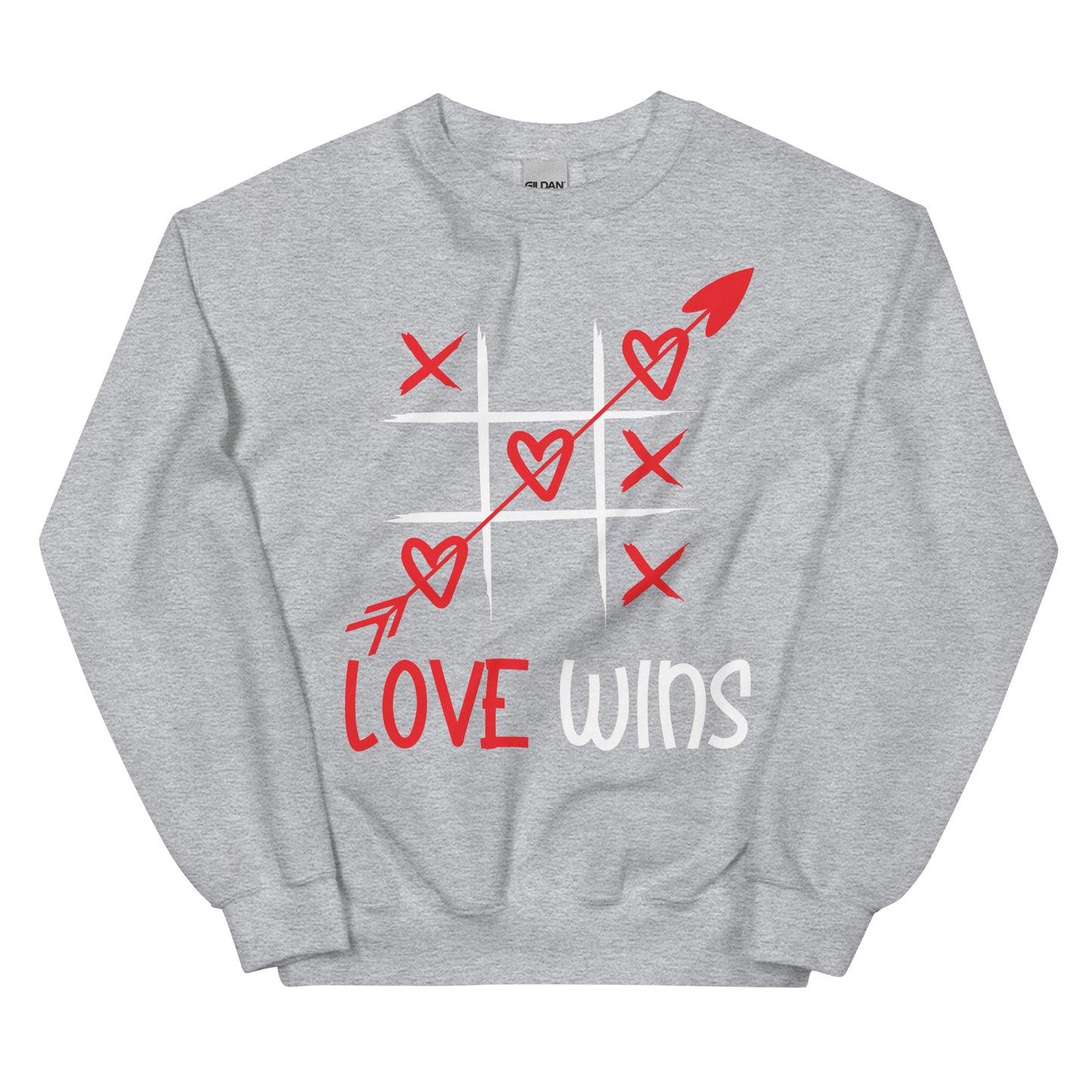 Unisex Sweatshirt - Love Wins